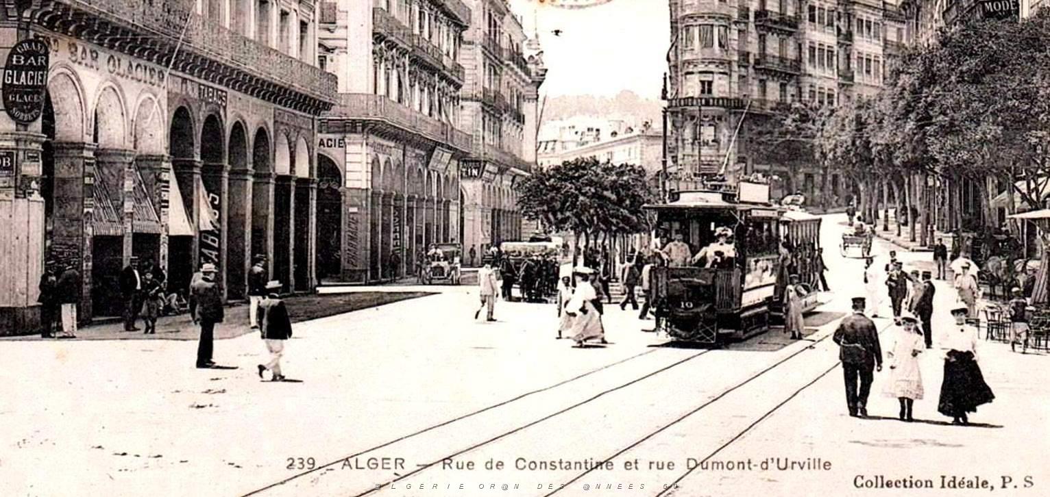 615- Alger - Rue de Constantine et rue Dumont d'Urville2 .jpg
